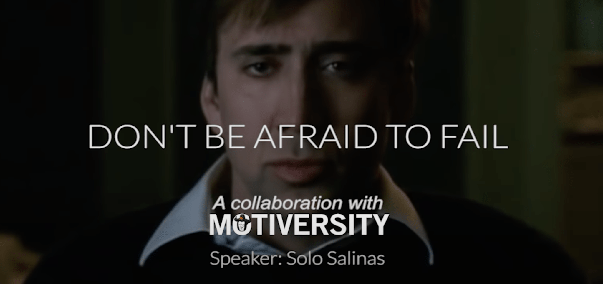 Don't be afraid to fail | HowardTaffs.com